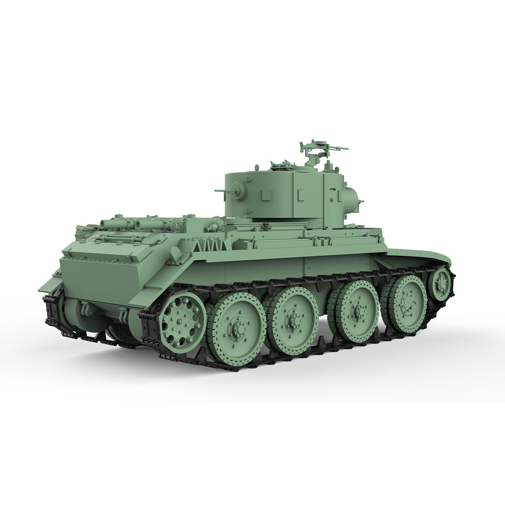 SSMODEL 595 Military Armoured Model Kit Soviet BT-7A Light Tank
