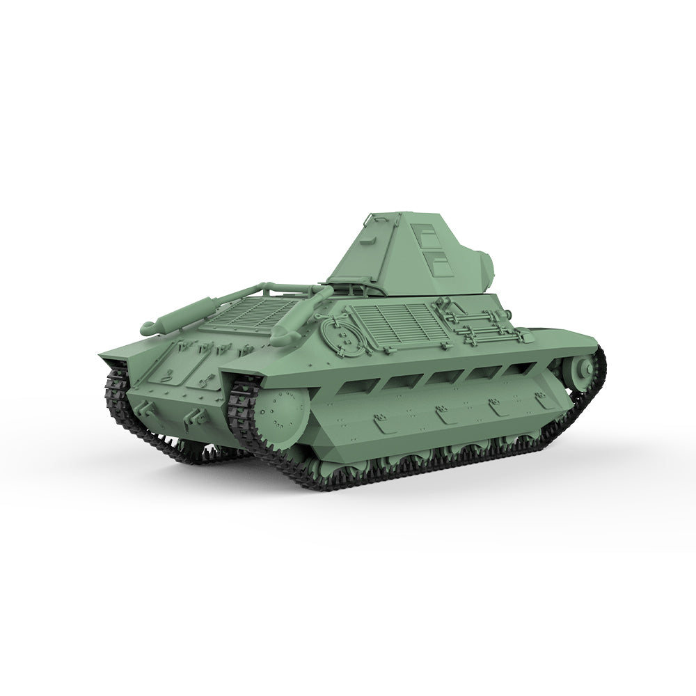 SSMODEL 655 Military Armoured Model Kit France FCM 36 Light Tank