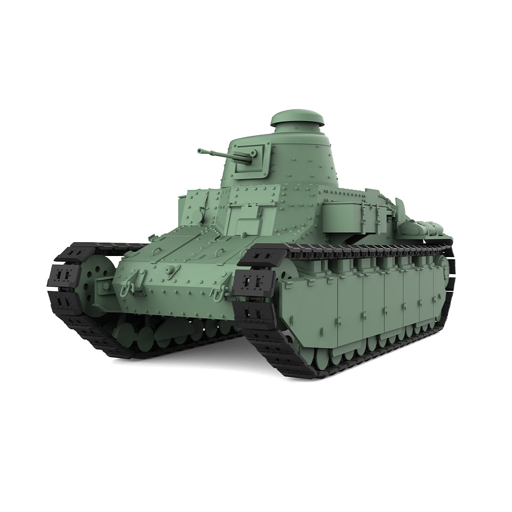 SSMODEL 657 Military Armoured Model Kit France Chare D1 Light Tank