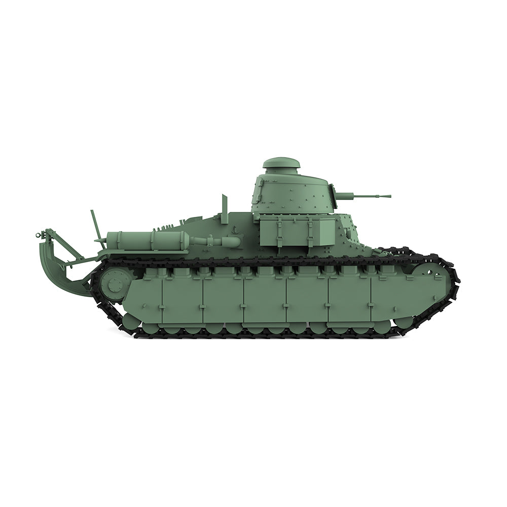 SSMODEL 657 Military Armoured Model Kit France Chare D1 Light Tank