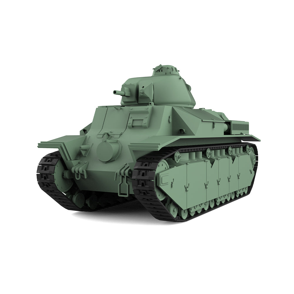 SSMODEL 658 Military Armoured Model Kit France Chare D2 Light Tank