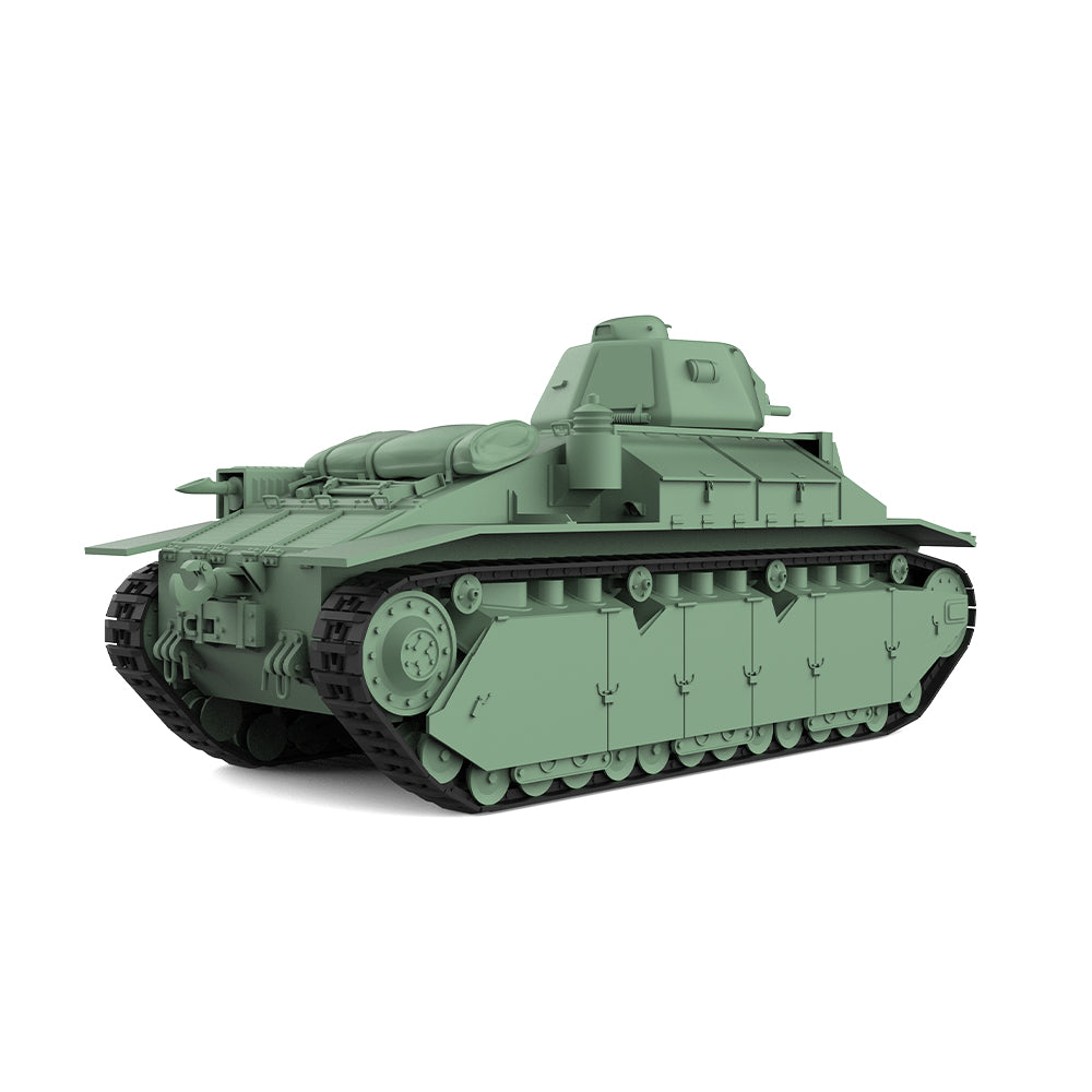 SSMODEL 658 Military Armoured Model Kit France Chare D2 Light Tank