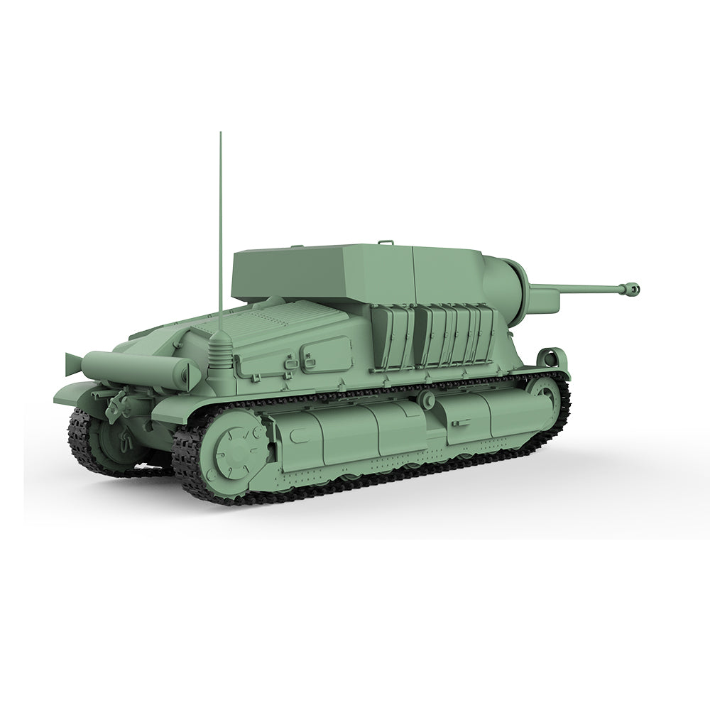 SSMODEL 662 Military Armoured Model Kit France Somua S-35 CA Tank Destroyer