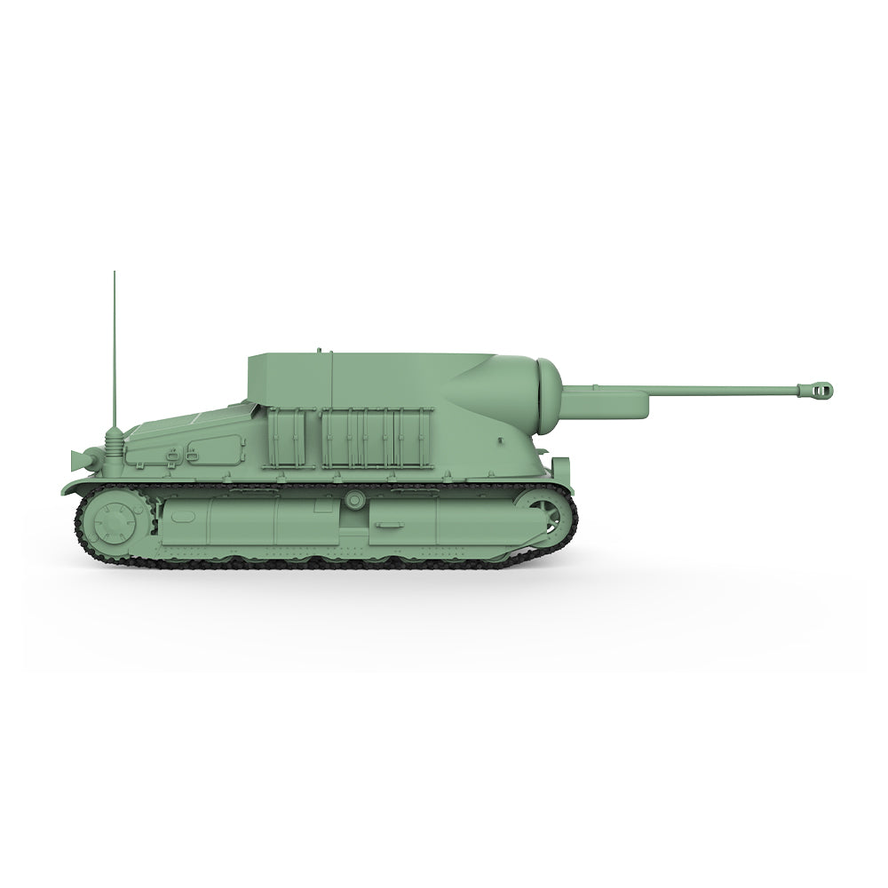 SSMODEL 662 Military Armoured Model Kit France Somua S-35 CA Tank Destroyer