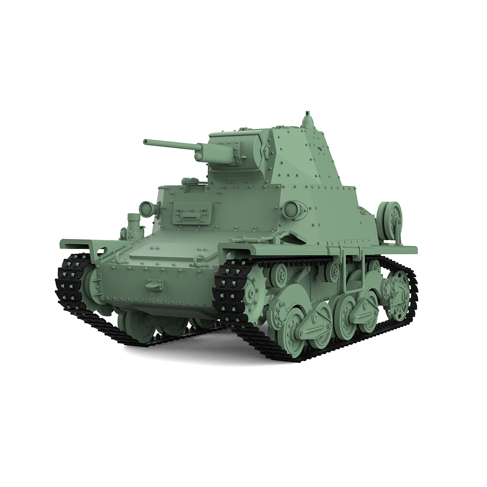SSMODEL 680 Military Armoured Model Kit Italy L6/40 Light Tank