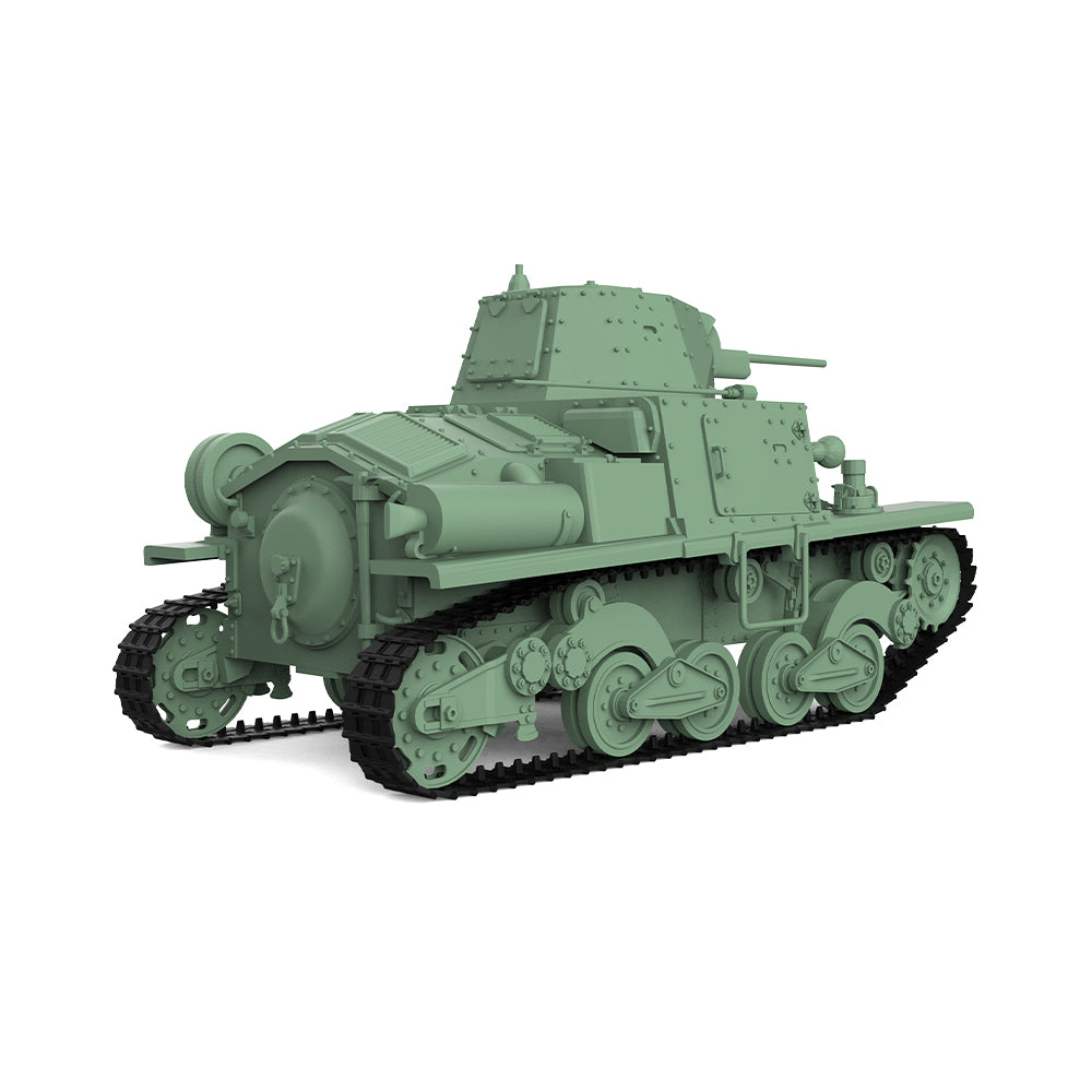 SSMODEL 680 Military Armoured Model Kit Italy L6/40 Light Tank