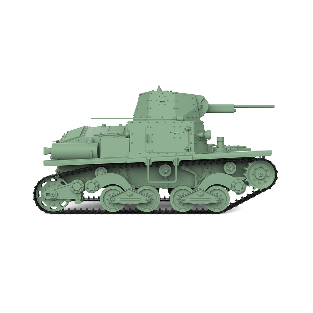 SSMODEL 680 Military Armoured Model Kit Italy L6/40 Light Tank