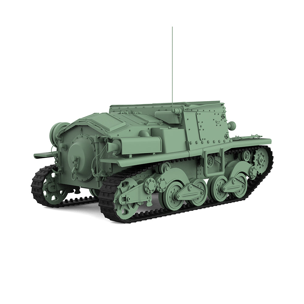 SSMODEL 682 Military Armoured Model Kit Italy Fiat-Ansaldo L40 47/32 Self-Propelled Gun