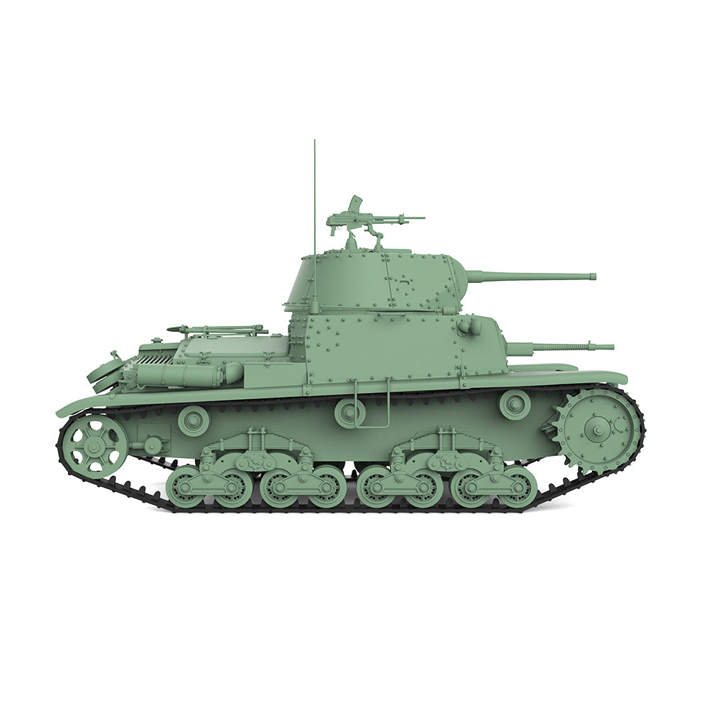 SSMODEL 683 Military Armoured Model Kit Italy Fiat-Ansaldo M14/41 Medium Tank