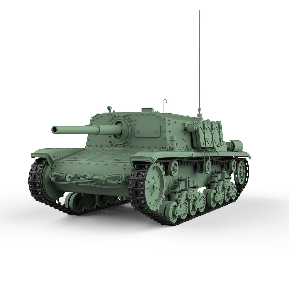 SSMODEL 689 Military Armoured Model Kit Italy M42 75mm/L34 Gun Motor CarrItalyge