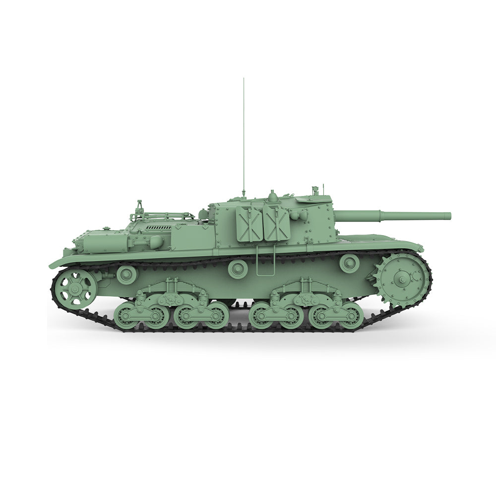 SSMODEL 689 Military Armoured Model Kit Italy M42 75mm/L34 Gun Motor CarrItalyge