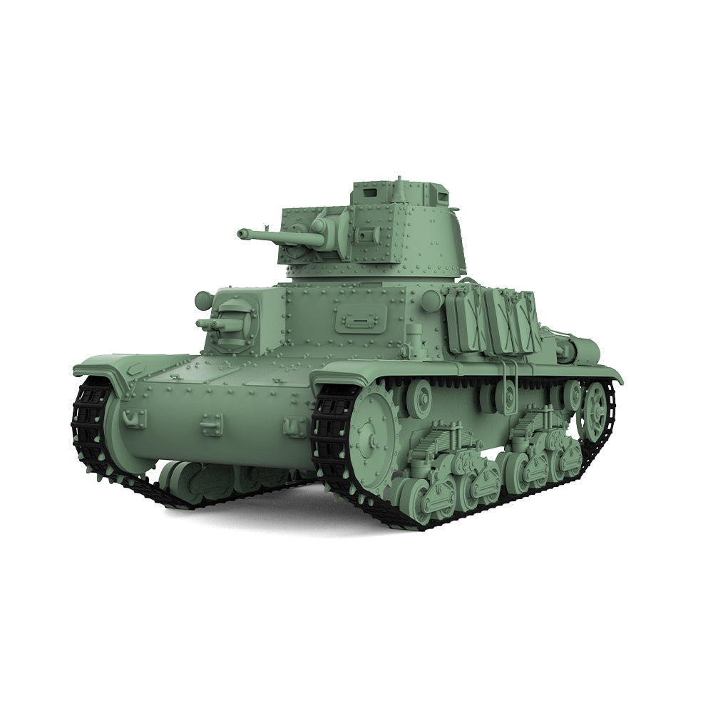 SSMODEL 704 Military Armoured Model Kit German Pz.kptw.M15 Medium Tank