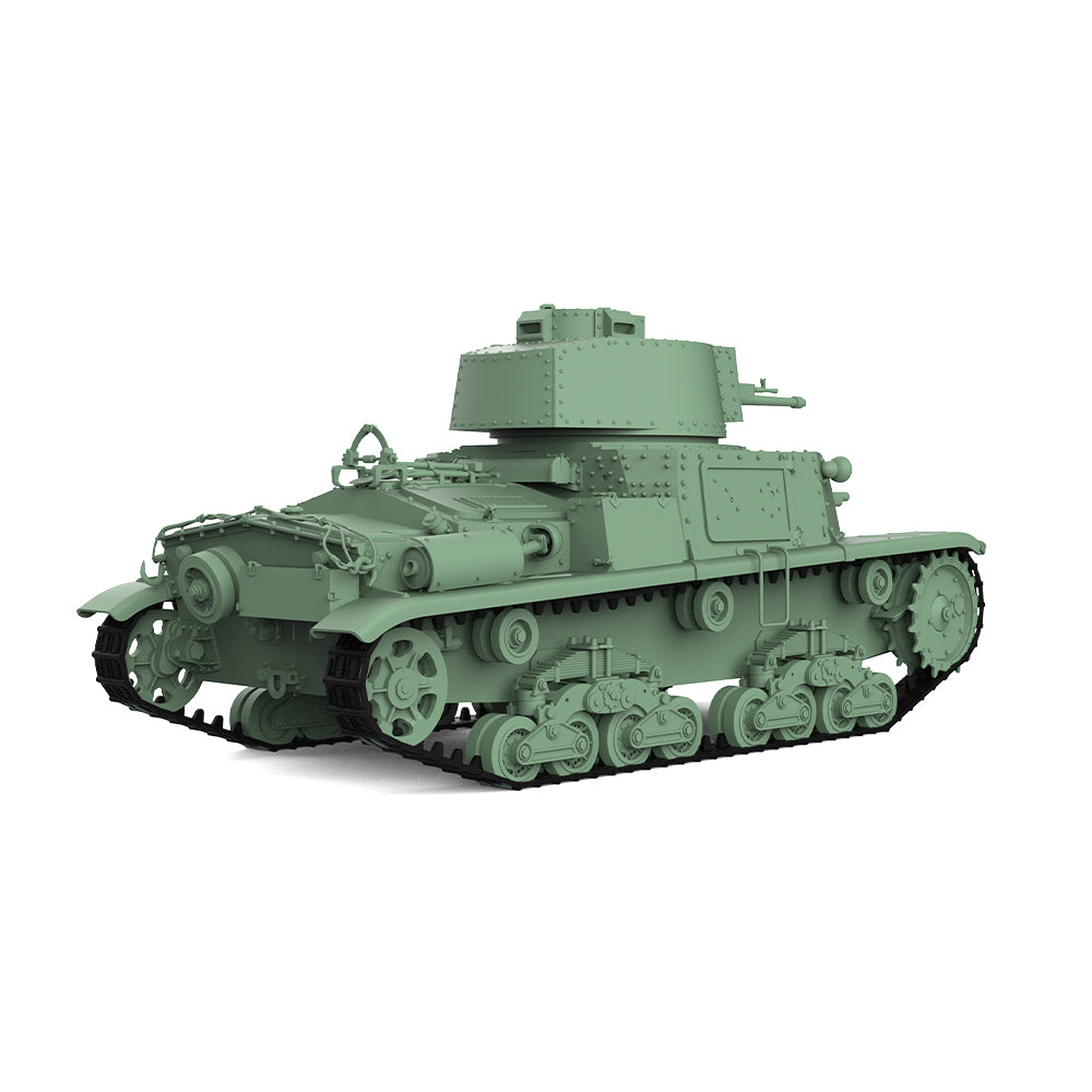 SSMODEL 704 Military Armoured Model Kit German Pz.kptw.M15 Medium Tank