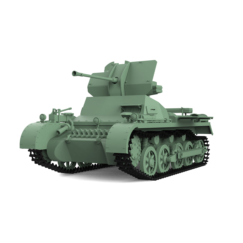 SSMODEL 705 Military Armoured Model Kit German Flakpanzer I Ausf. A SPAA