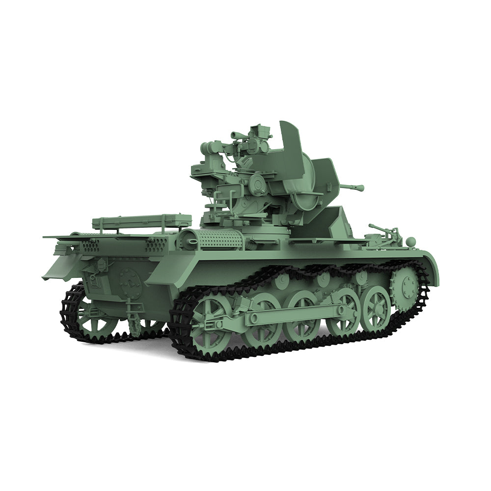 SSMODEL 705 Military Armoured Model Kit German Flakpanzer I Ausf. A SPAA