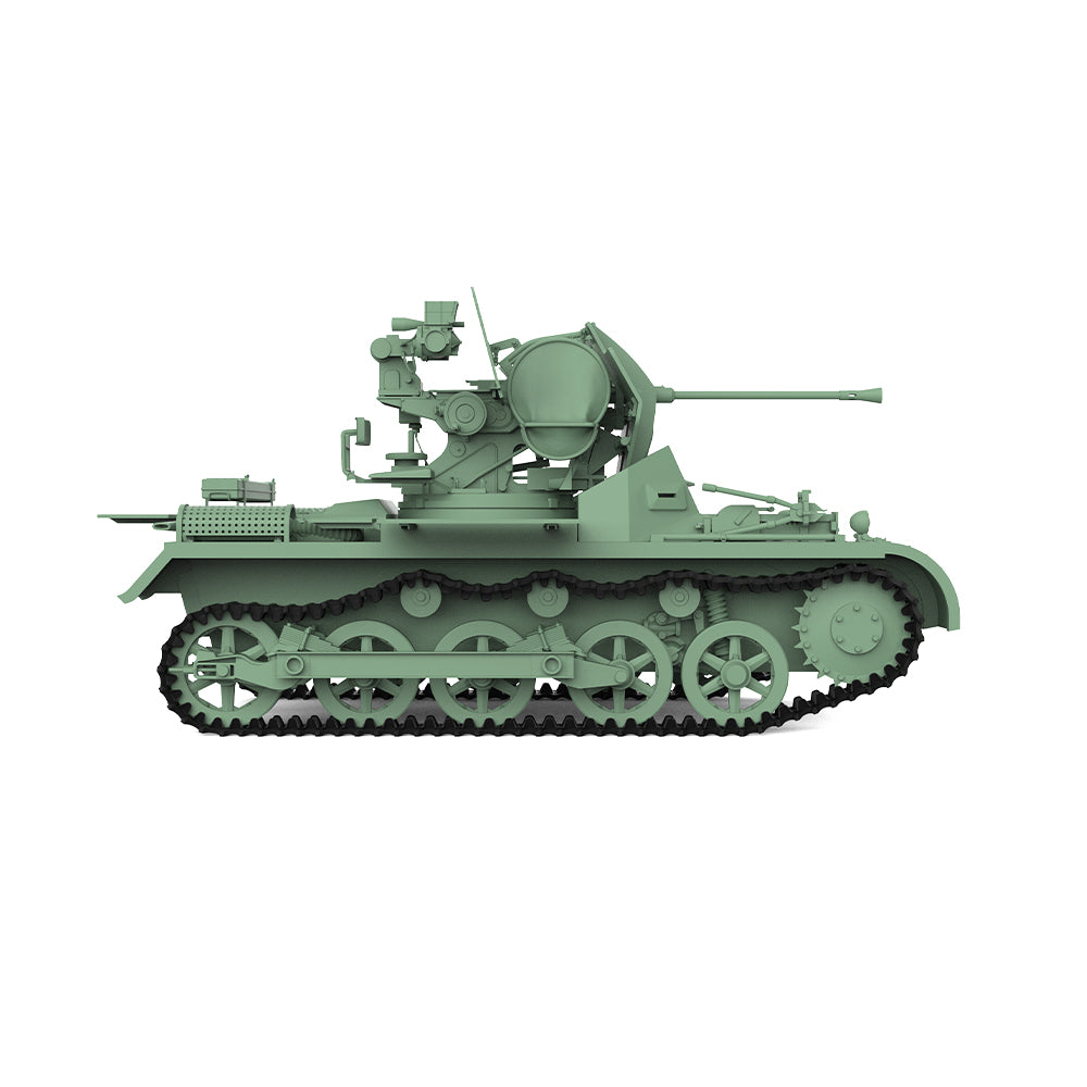 SSMODEL 705 Military Armoured Model Kit German Flakpanzer I Ausf. A SPAA