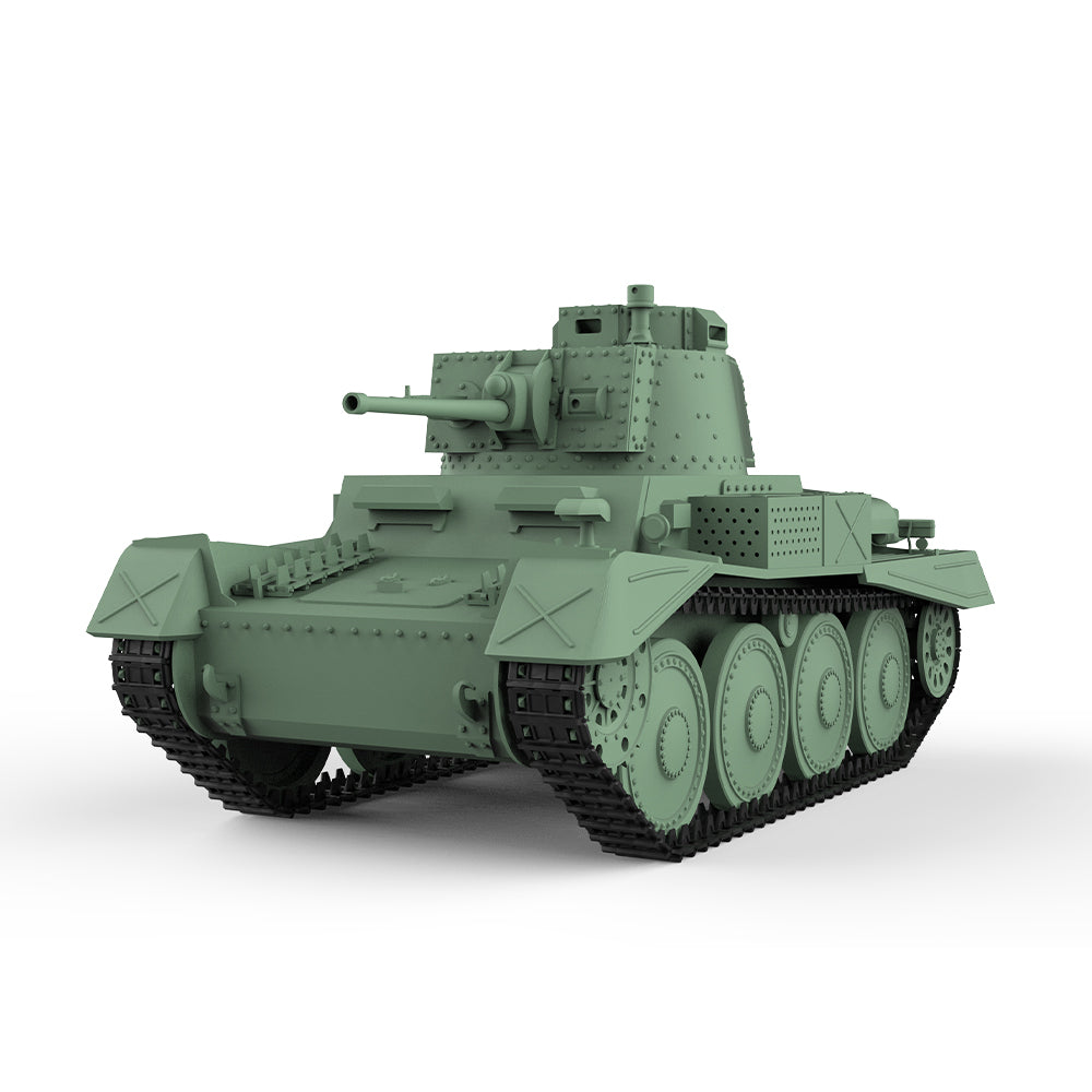 SSMODEL 728 Military Armoured Model Kit German 38 nA Light Tank