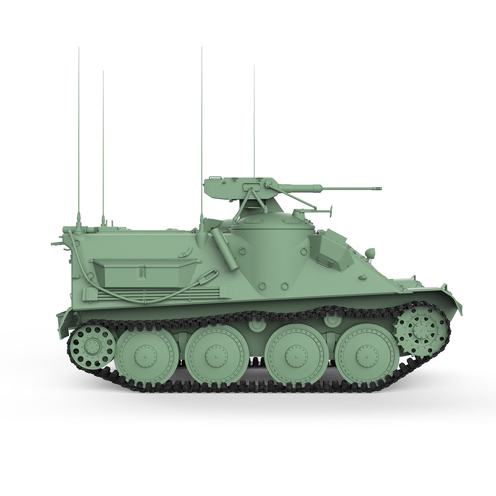 SSMODEL 732 Military Armoured Model Kit Sweden Pansarbandvagn 301