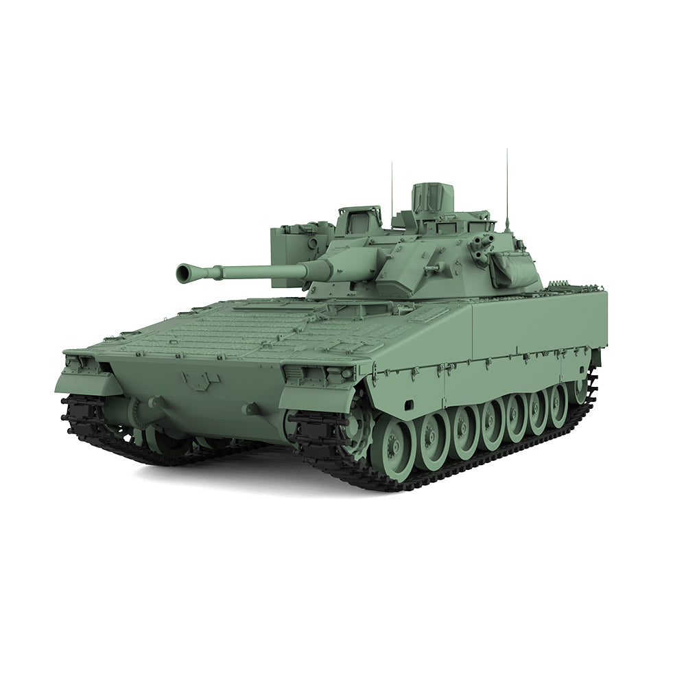 SSMODEL 738 Military Armoured Model Kit Sweden CV9040 Light Tank