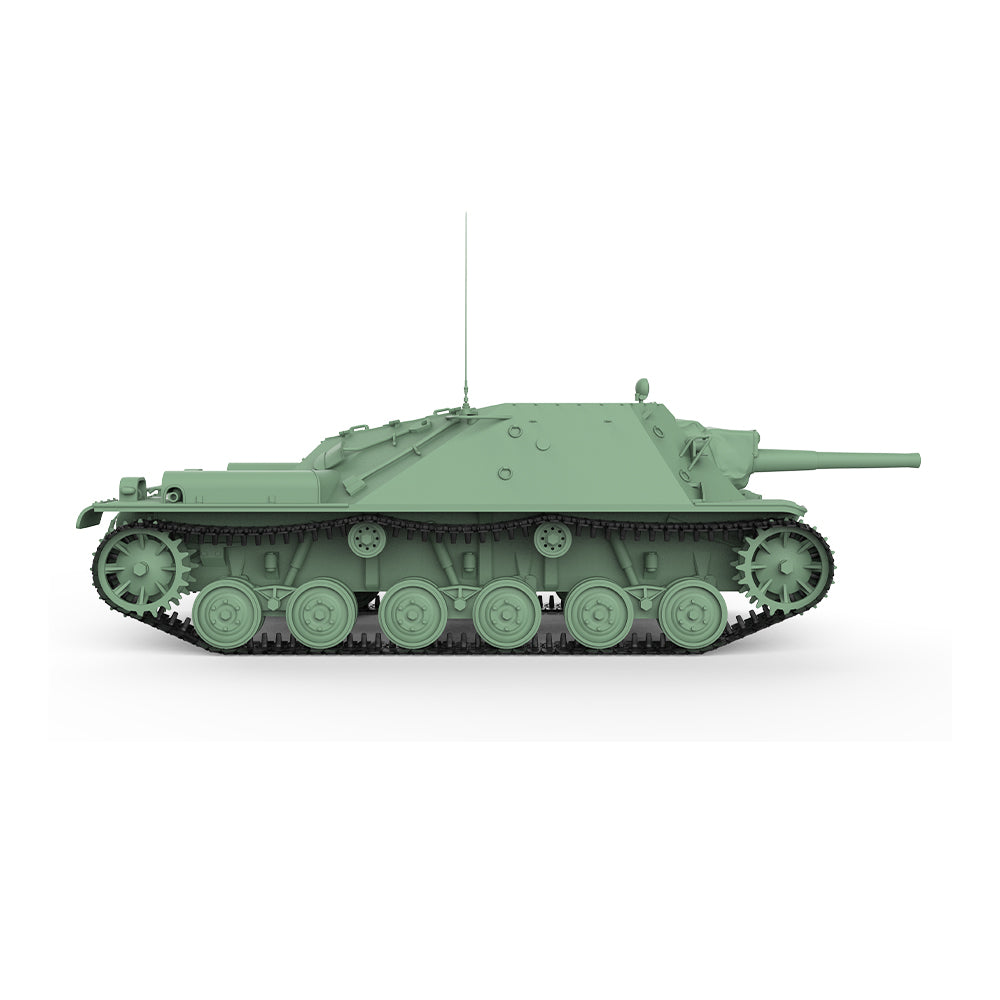 SSMODEL 745 Military Armoured Model Kit Sweden Infanterikanonvagn Ikv.72