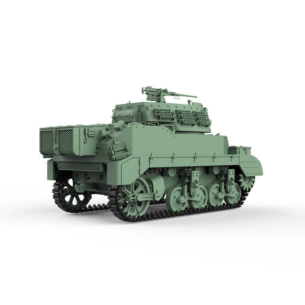 SSMODEL 760 Military Armoured Model Kit US M8 Howitzer Carrier