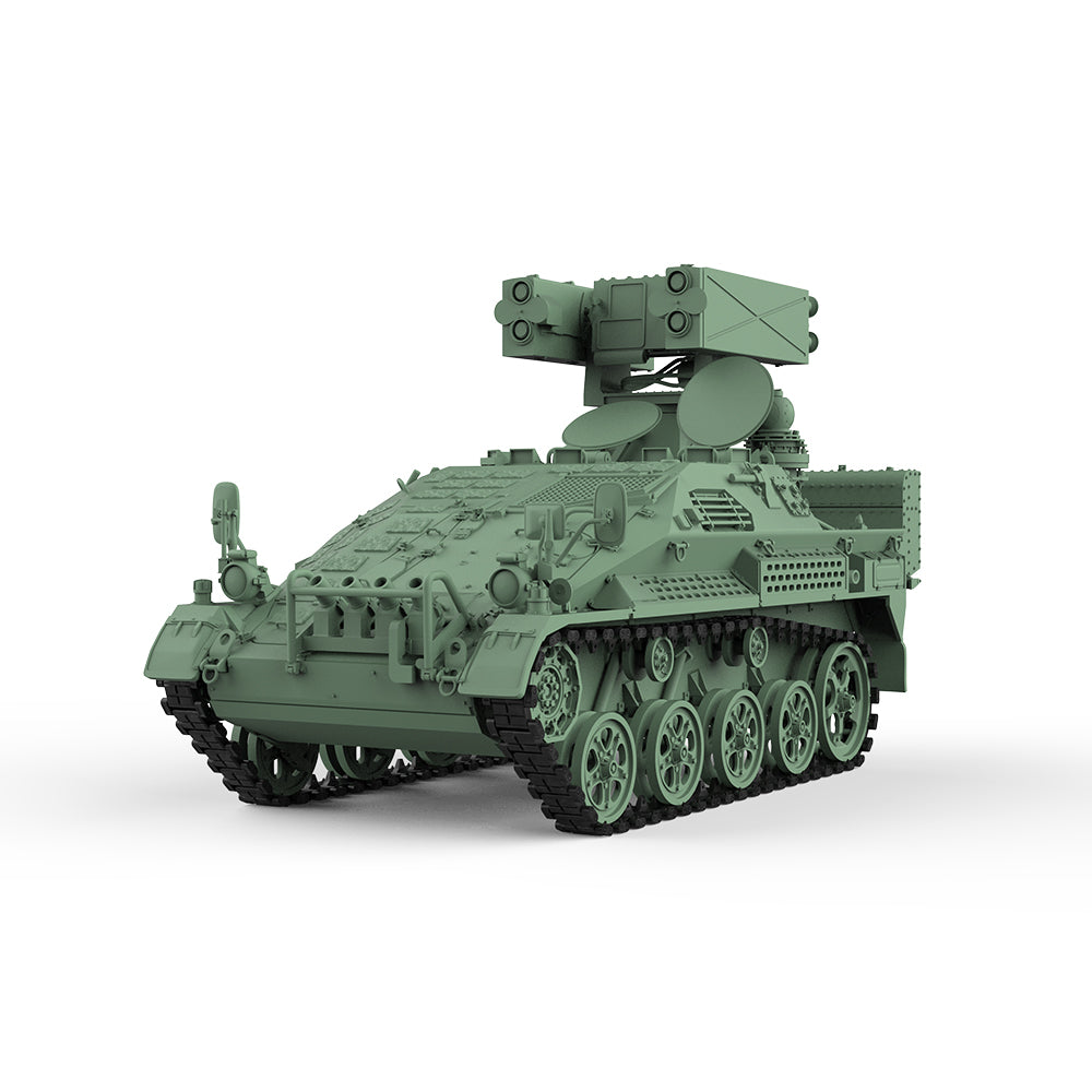 SSMODEL 779 Military Armoured Model Kit Germany Wiesel Ozelot Light Air Defence System Weapon Carrier