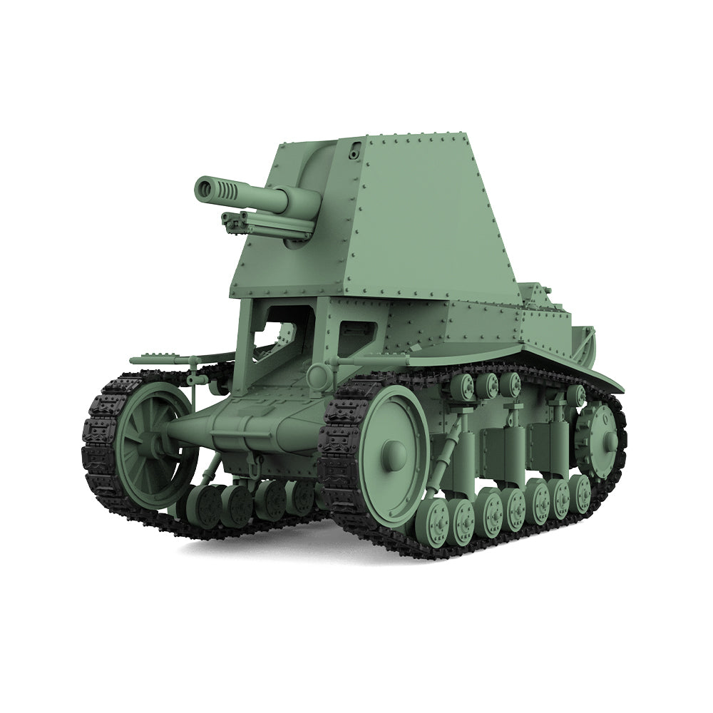 SSMODEL 830 Military Model Kit Soviet SU-18 Self-Propelled Artillery