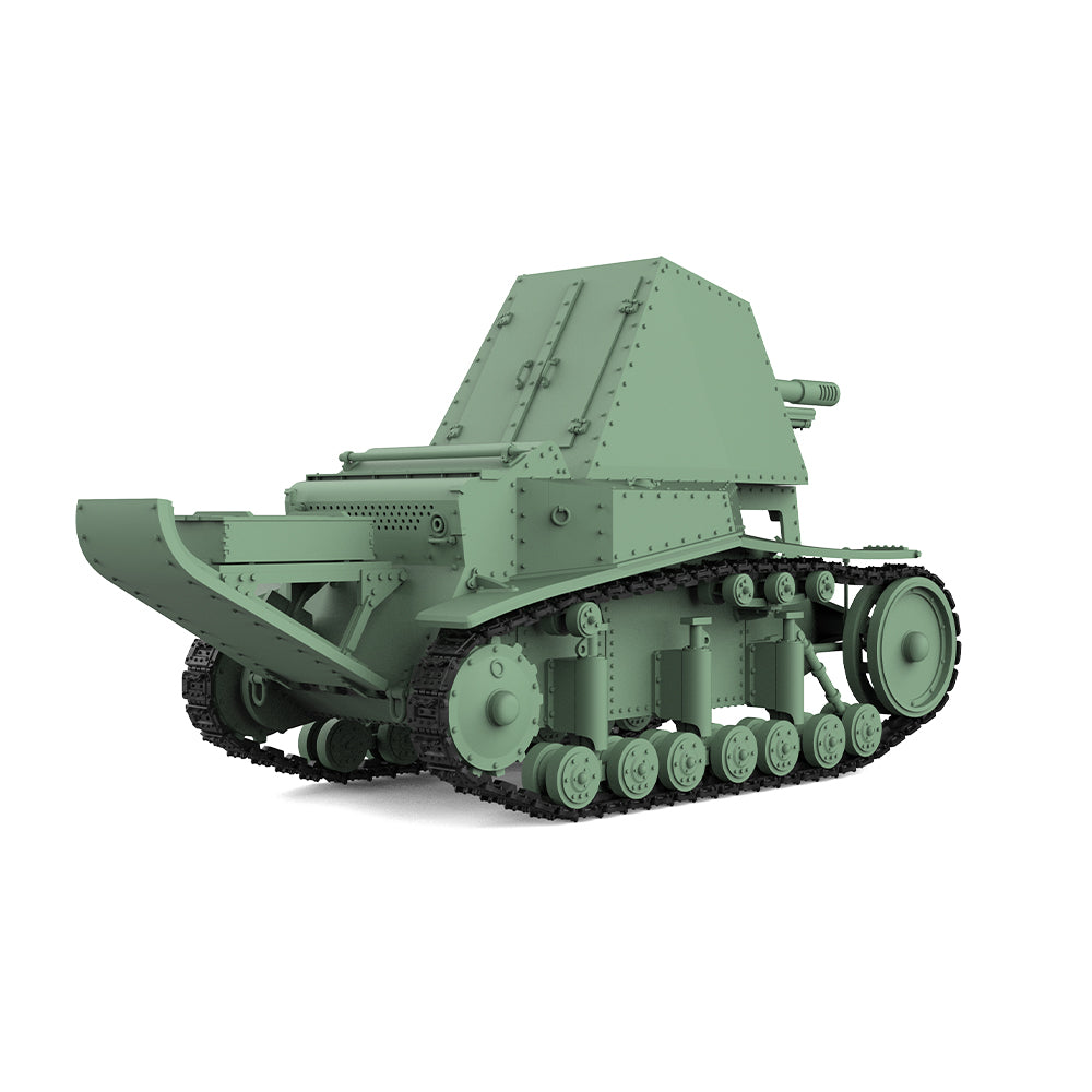 SSMODEL 830 Military Model Kit Soviet SU-18 Self-Propelled Artillery
