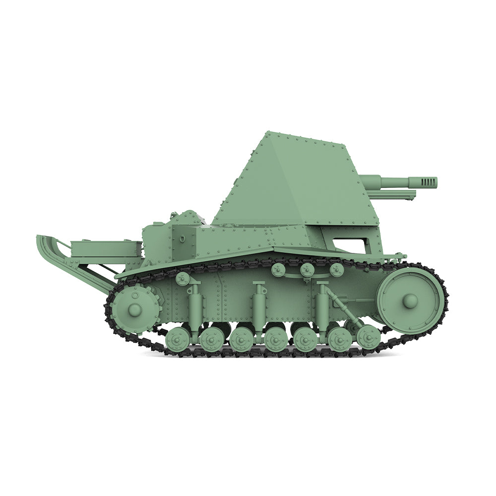 SSMODEL 830 Military Model Kit Soviet SU-18 Self-Propelled Artillery