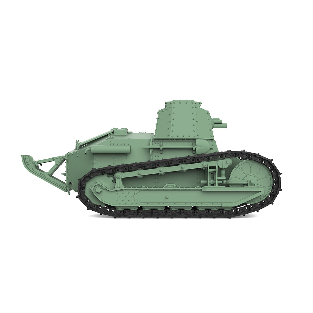 SSMODEL 834 25mm Military Model Kit France Renault FT 75 BS Self-Propelled Artillery