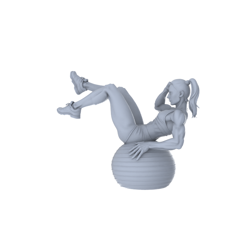 MRY-SFW LYTR570C Modern Fitness Style Yoga Ball Sit-up Female Single