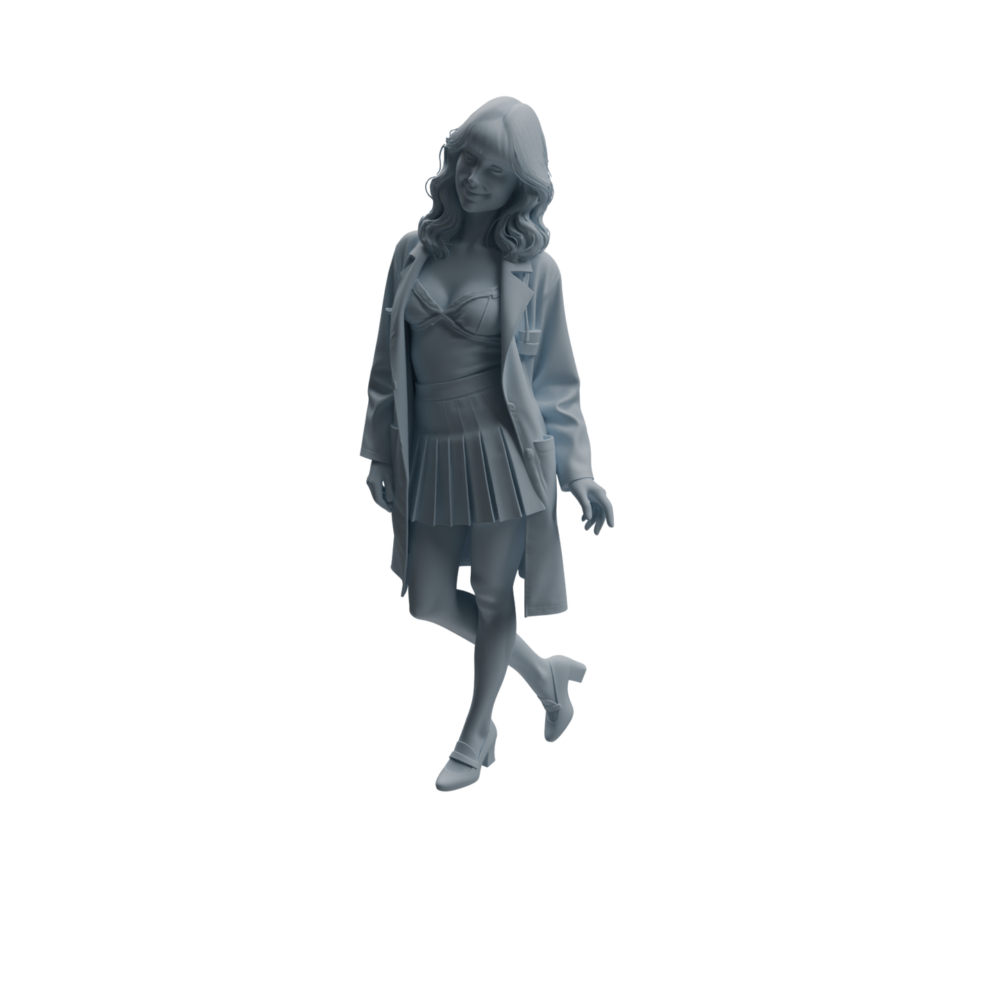 MRY-SFW LYTR1001 Stylish Female Doctor Character Modern Model 3 pcs
