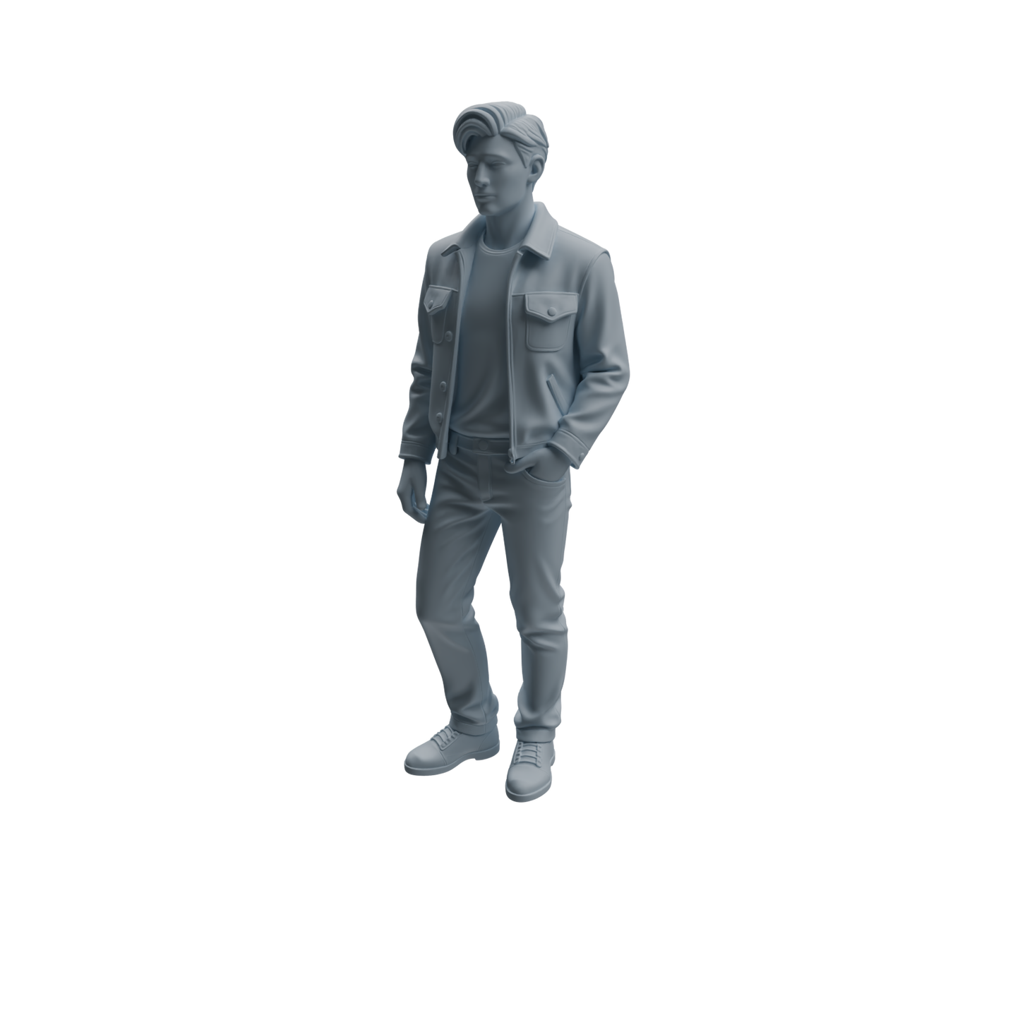 MRY-SFW LYTR941 Party Man Character Modern Model 3 pcs