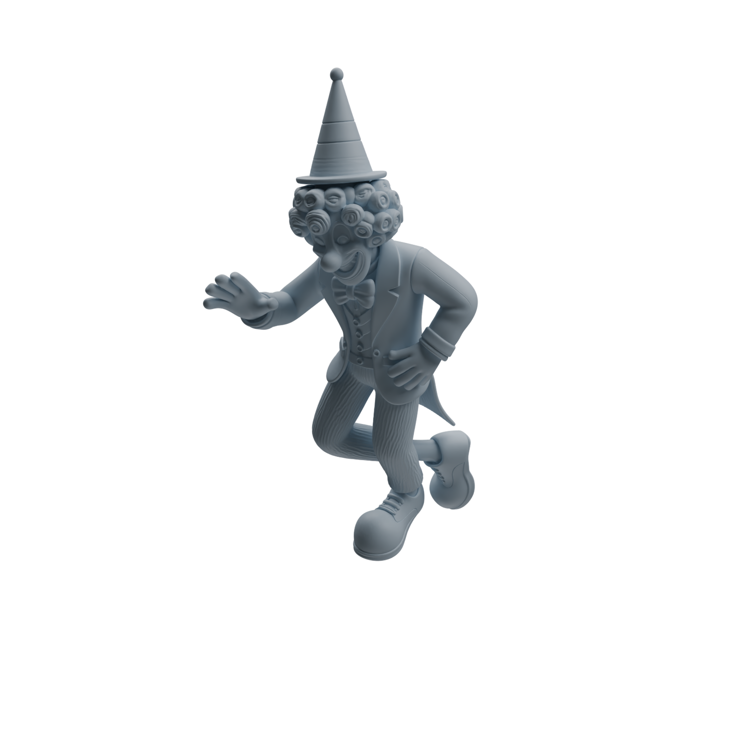 MRY-SFW LYTR1054 Clown Character Modern Model 4 pcs