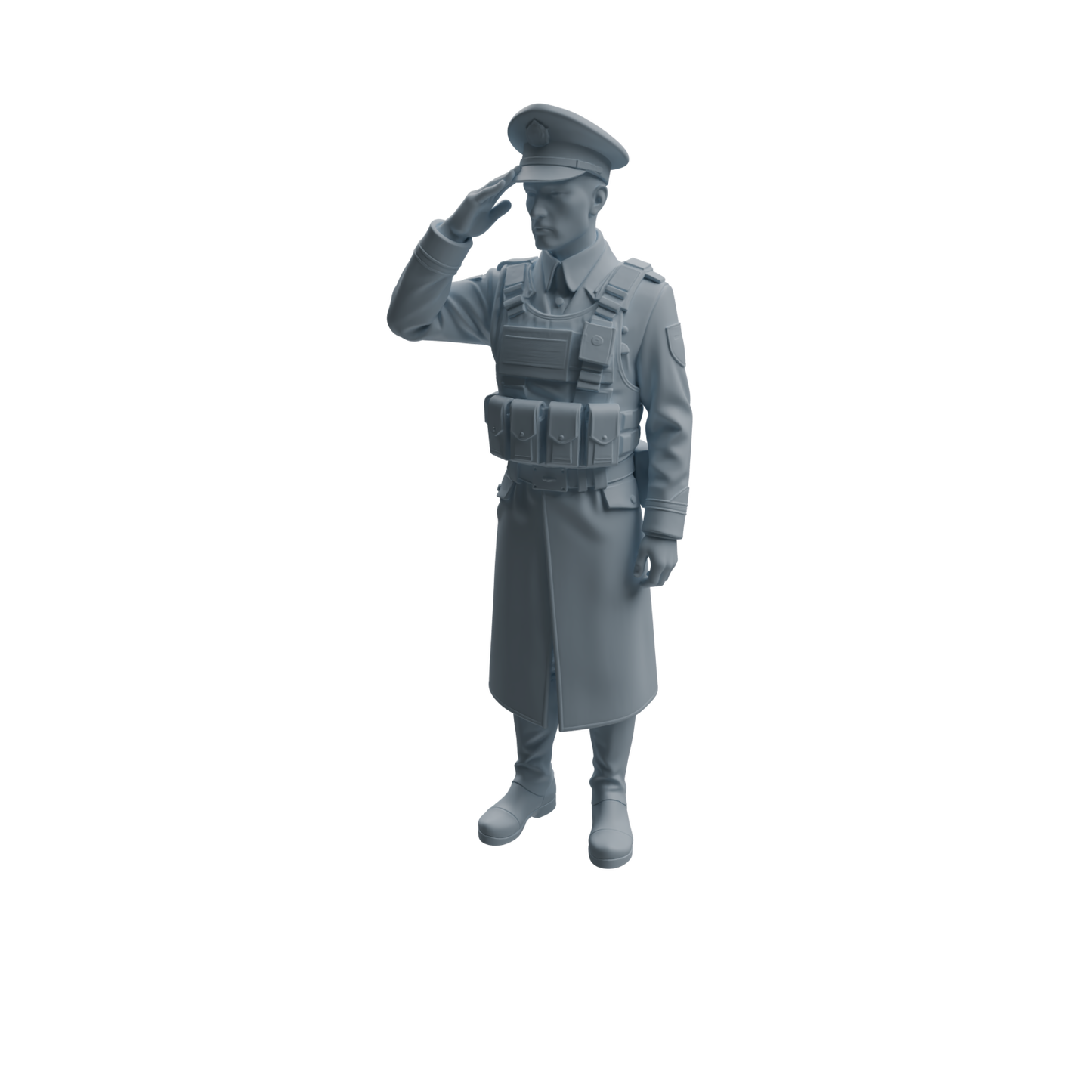 MRY-SFW LYTR946 Uniformed Soldier Man Character Modern Model 4 pcs