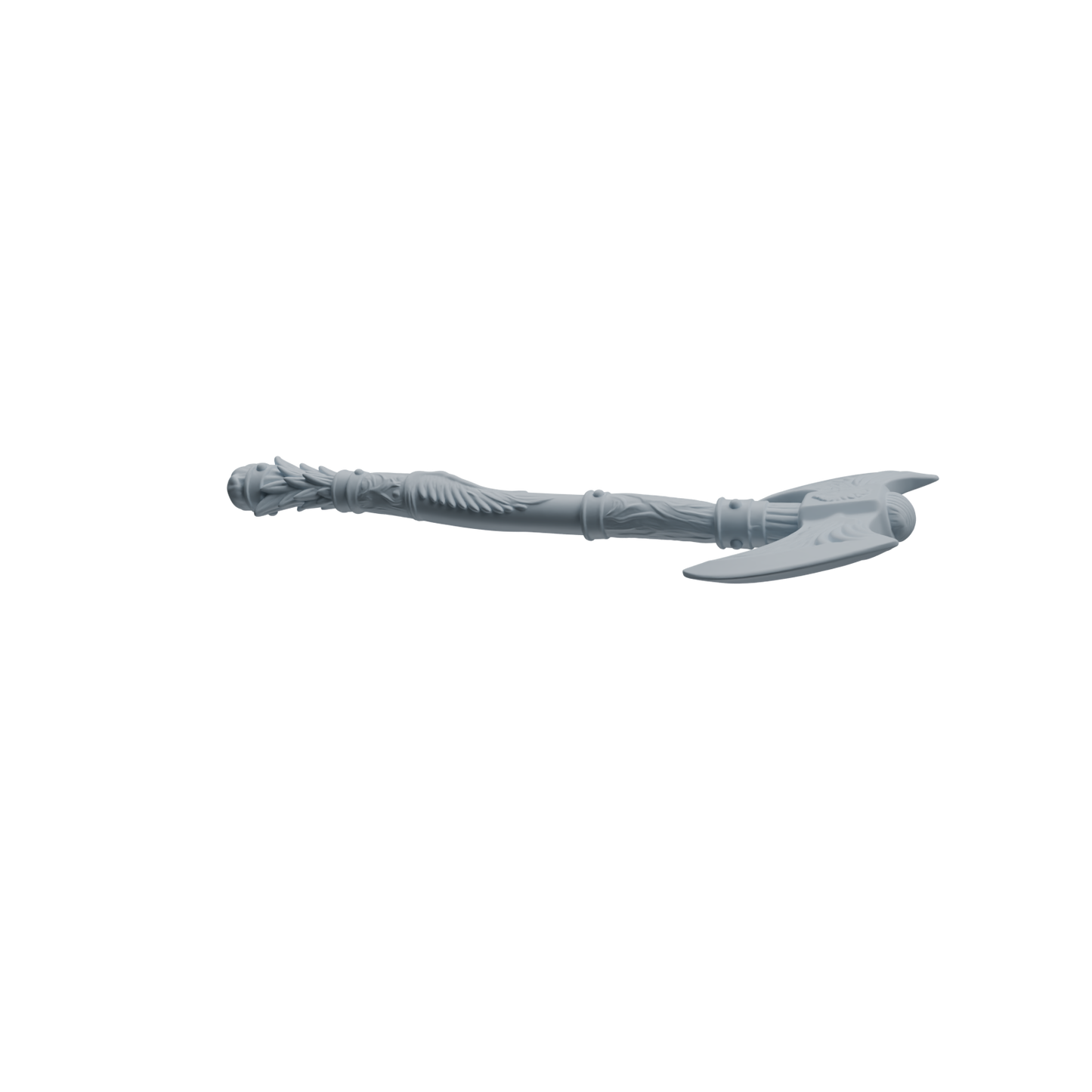 MRY-SFW LYGS423 Winged Decorative Axe Weapon Modern Model 4 pcs