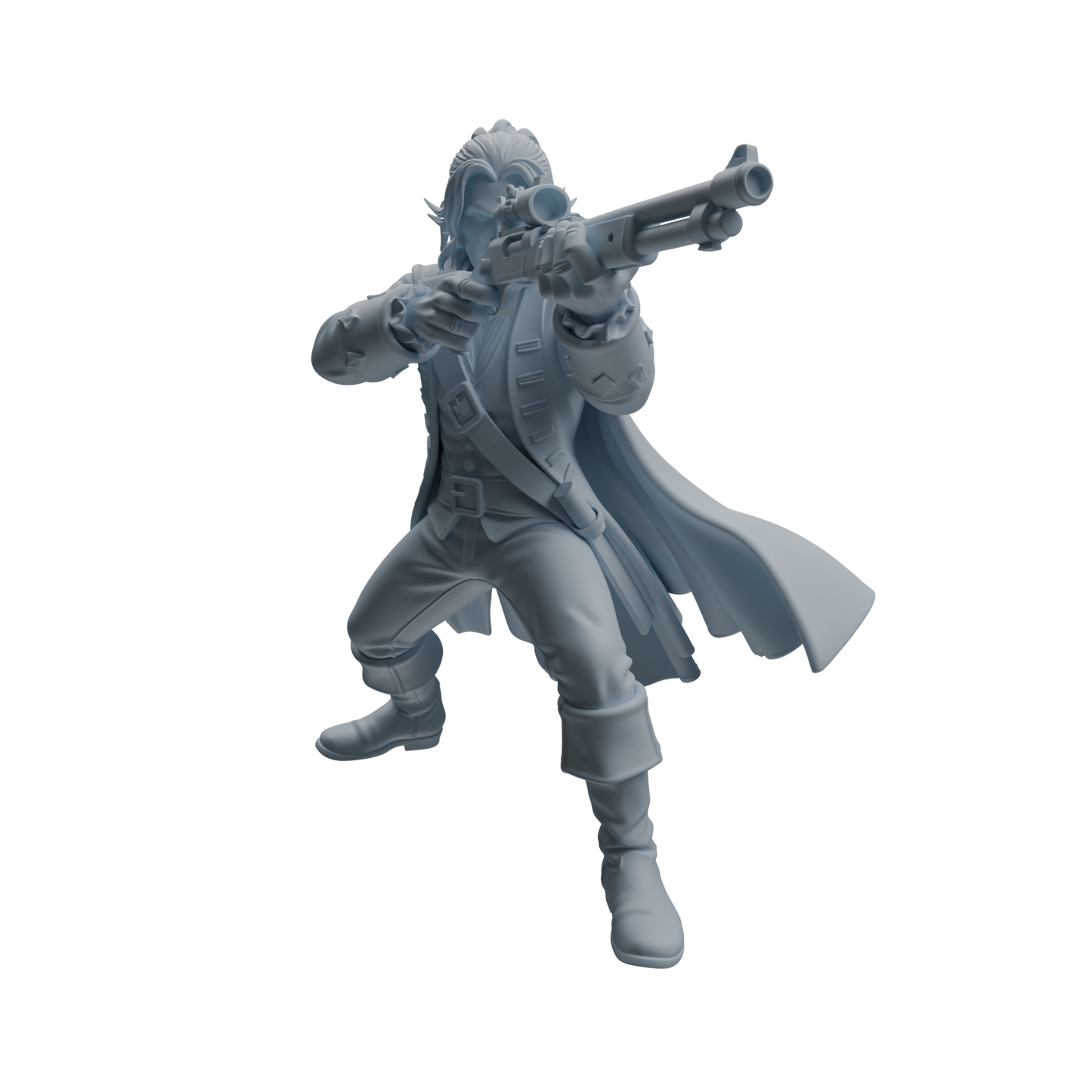 MRY-SFW LYTR1097 Combat Pose Pirate Character Modern Model 4 pcs