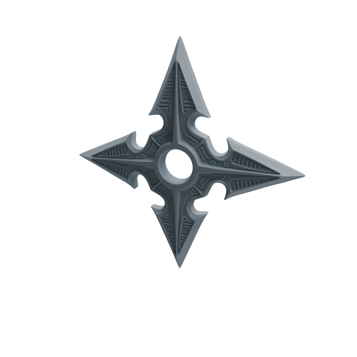 MRY-SFW LYGS439 Multi-angle Pattern Shuriken Weapon Modern Model 4 pcs