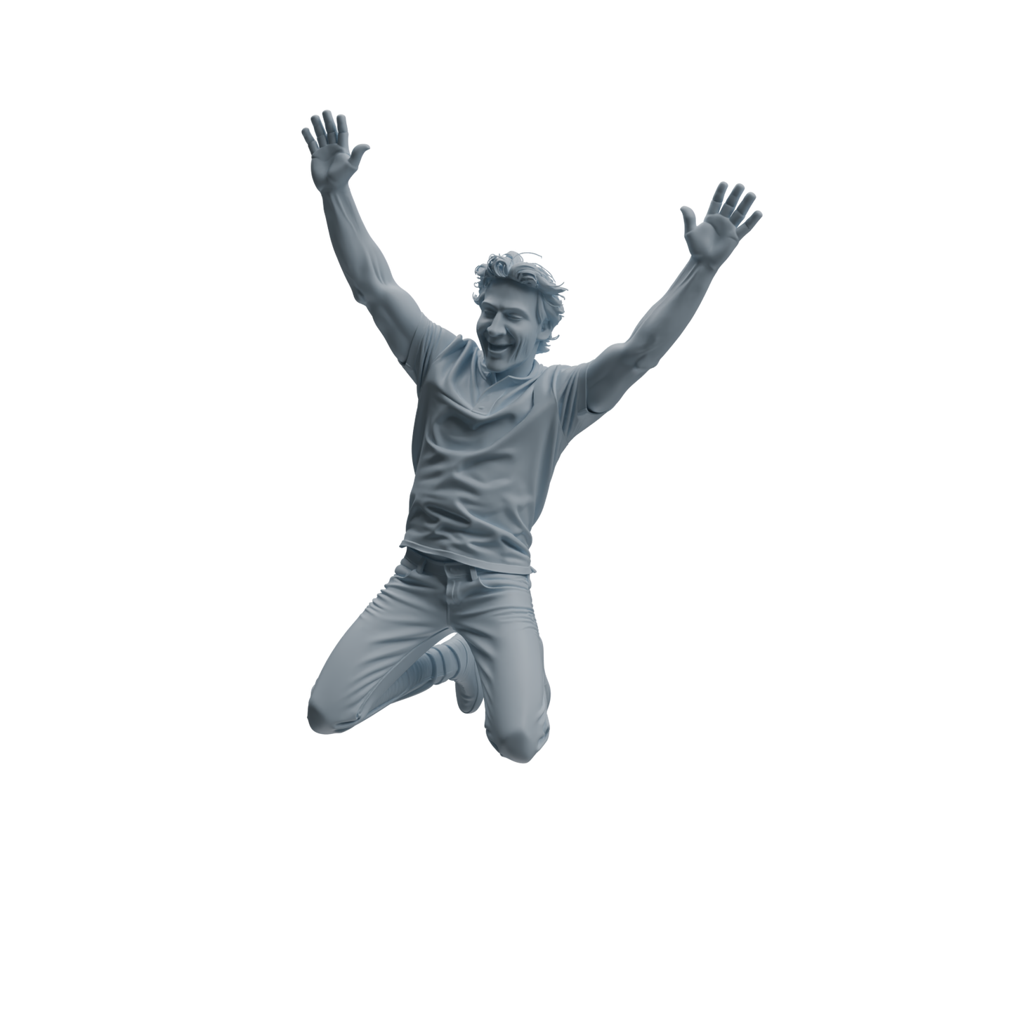 MRY-SFW LYTR1040 Dynamic Interactive Male Character Modern Model 4 pcs