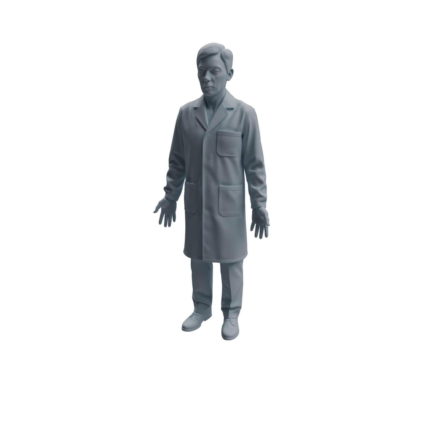 MRY-SFW LYTR965 Lab Research Teacher Character Modern Model 4 pcs