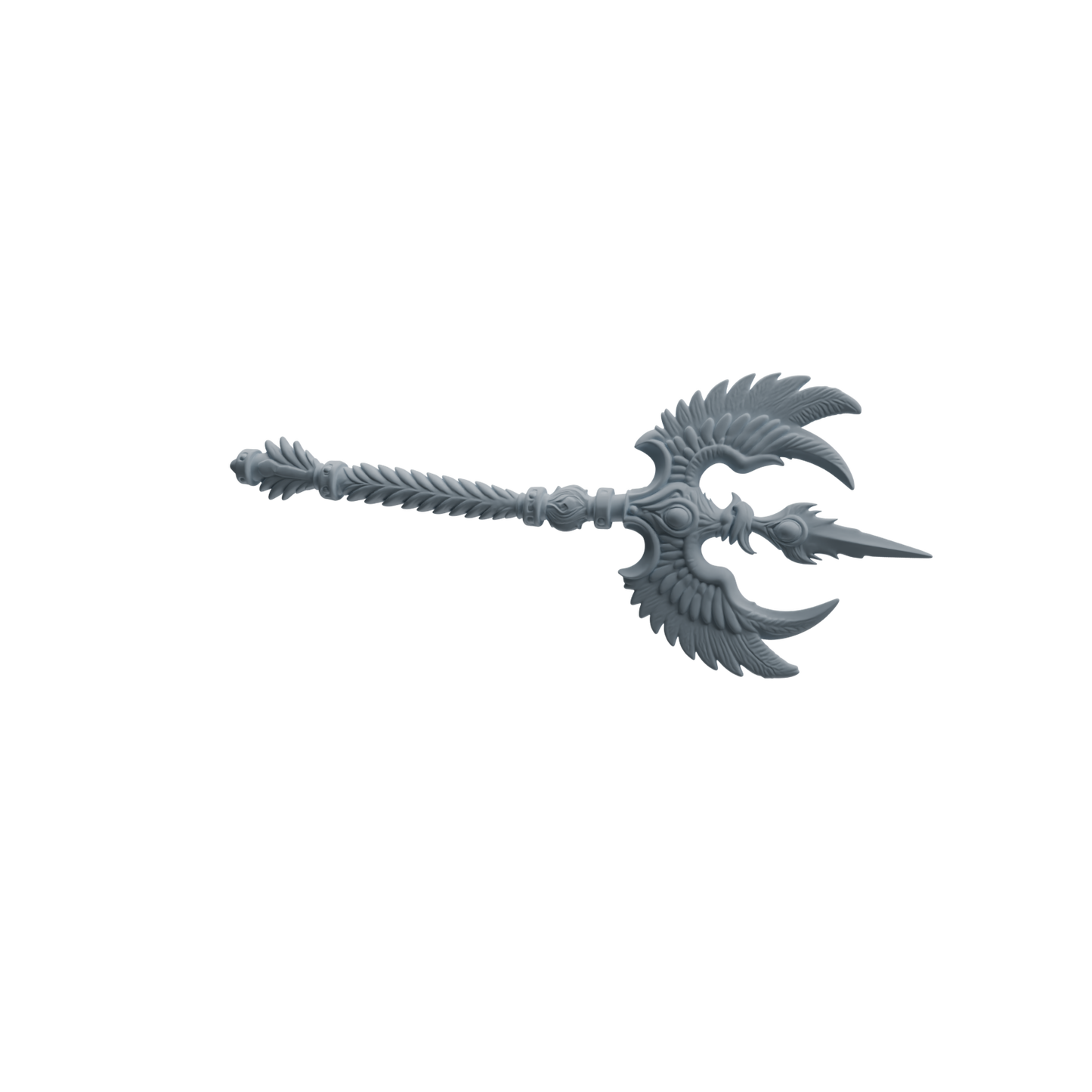 MRY-SFW LYGS432 Mysterious Pattern Crescent Battle Weapon Modern Model 4 pcs