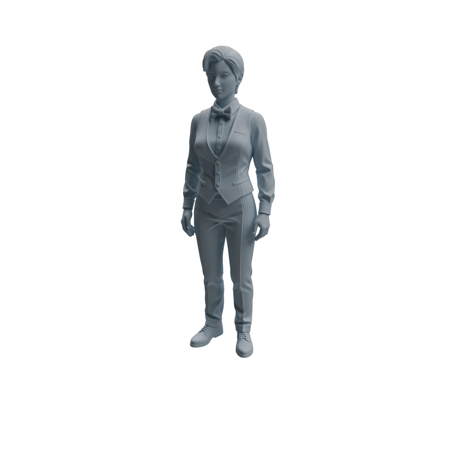 MRY-SFW LYTR933 Bar Bartender Woman Character Modern Model 4 pcs