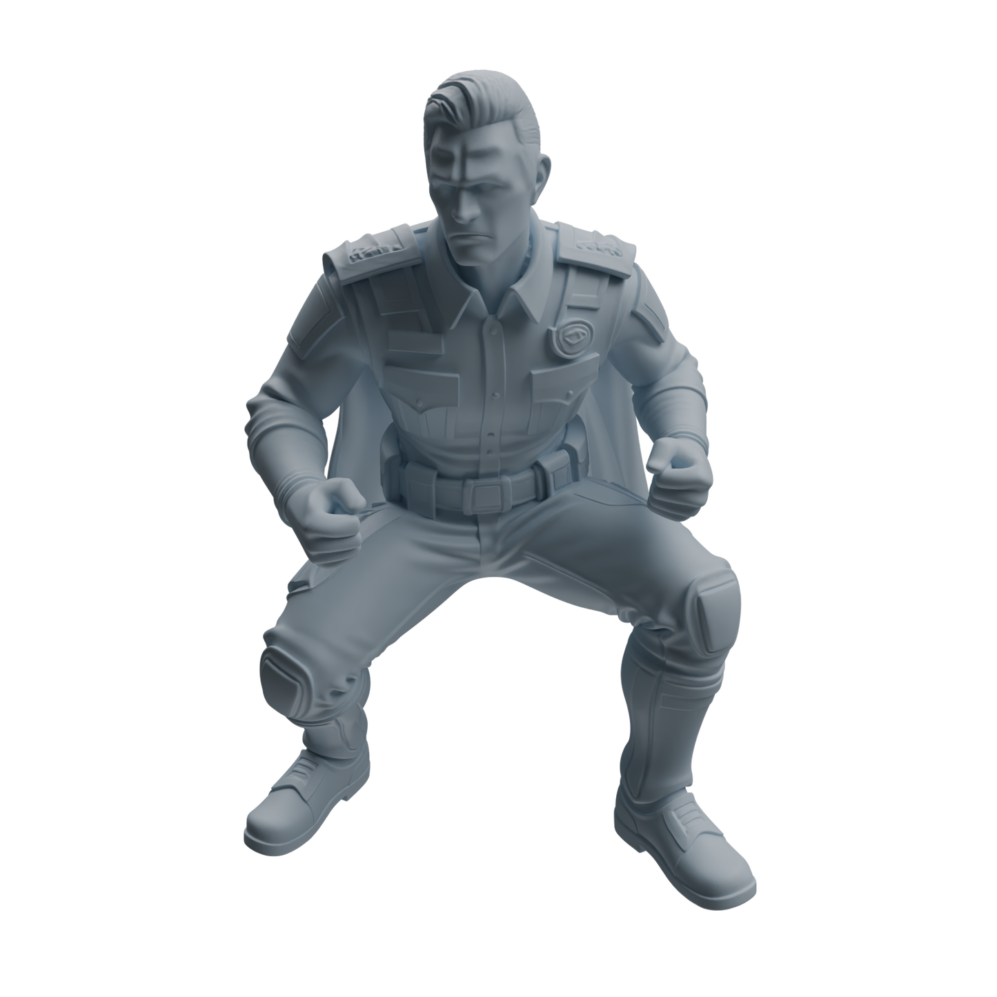 MRY-SFW LYTR951 Tactical Cape Uniform Man Character Modern Model 4 pcs