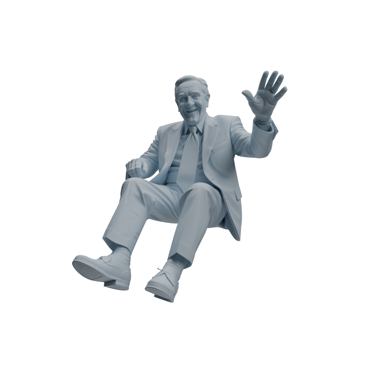 MRY-SFW LYTR1037 Joyful Interactive Elderly Character Modern Model 4 pcs