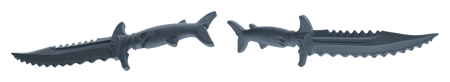 MRY-SFW LYGS390 Creative Animal Shape Knife Modern Model 5 pcs