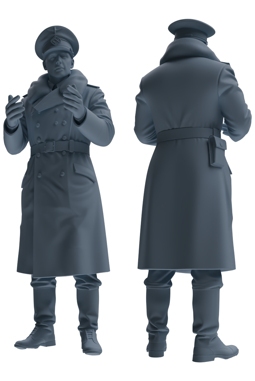 MRY-SFW LYGR705 WWII German Army War Scene Six-Person Daily Routine Group
