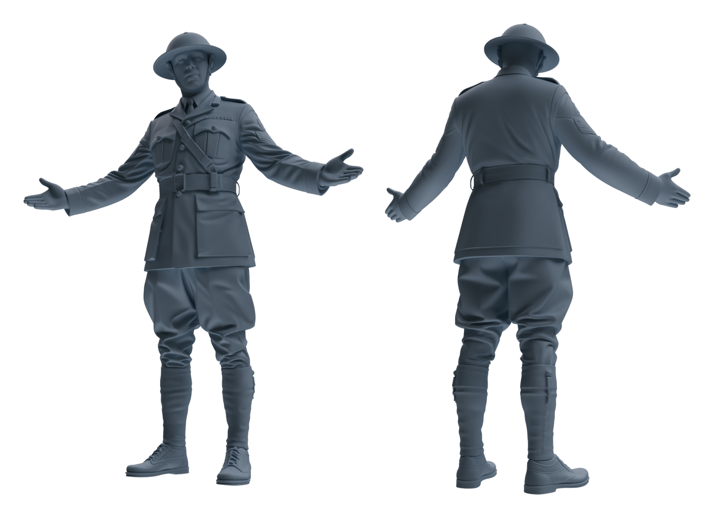 MRY-SFW LYGR599 Historical WWII British Army Six-Person Daily Routine