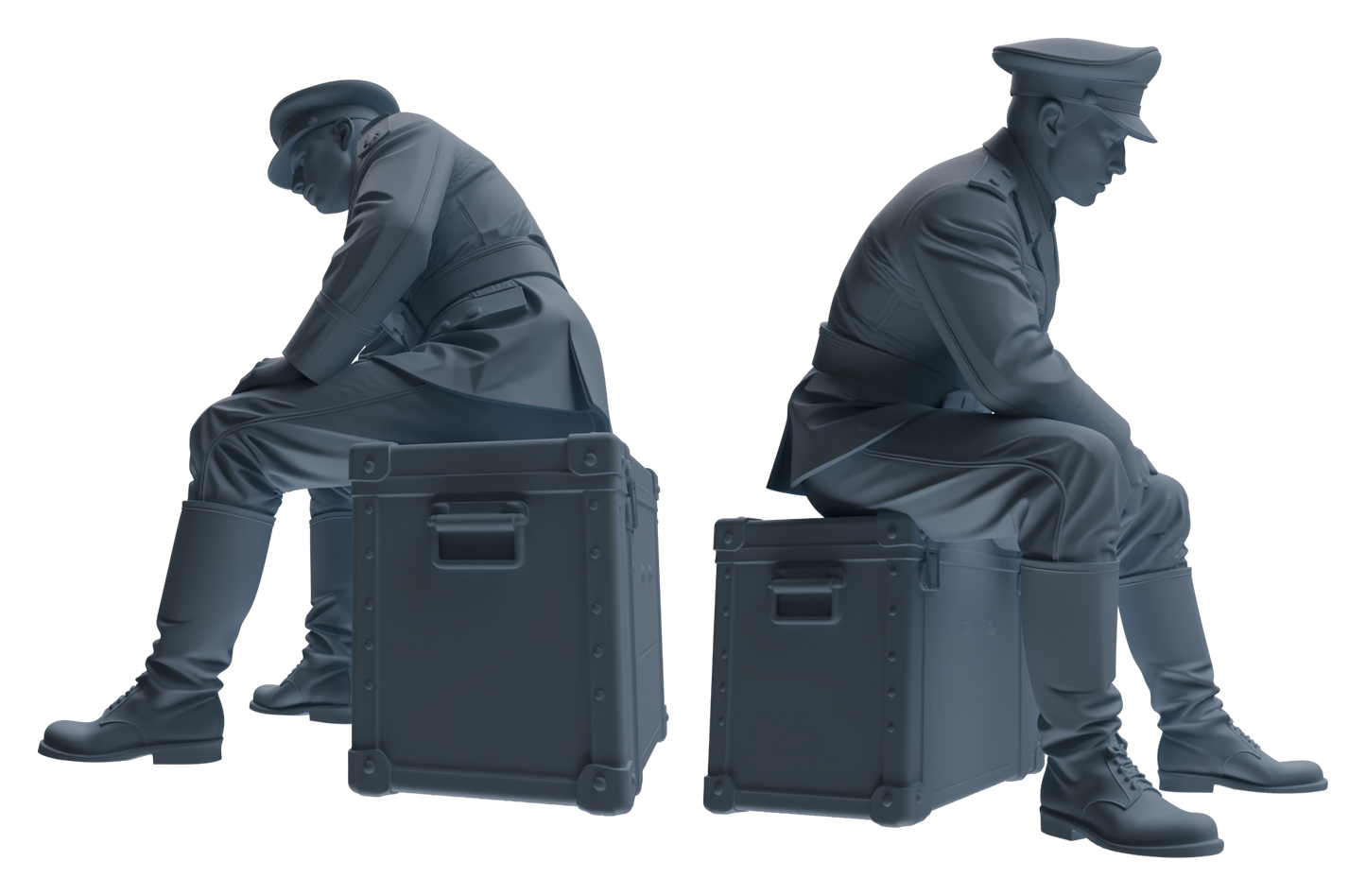MRY-SFW LYGR587 WWII French Army Seven-Person Rest Group