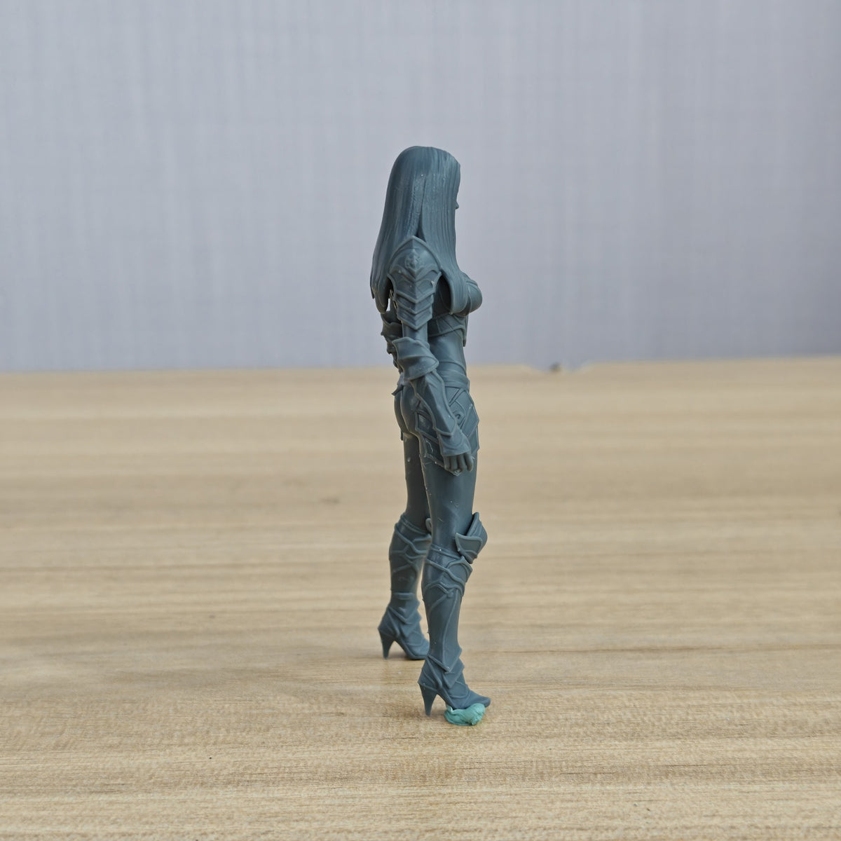 MRY-SFW LYTR1357 Future Sci Fi Female Warrior 3D Printed Fig – LCD 3D printed resin model kit, image 5