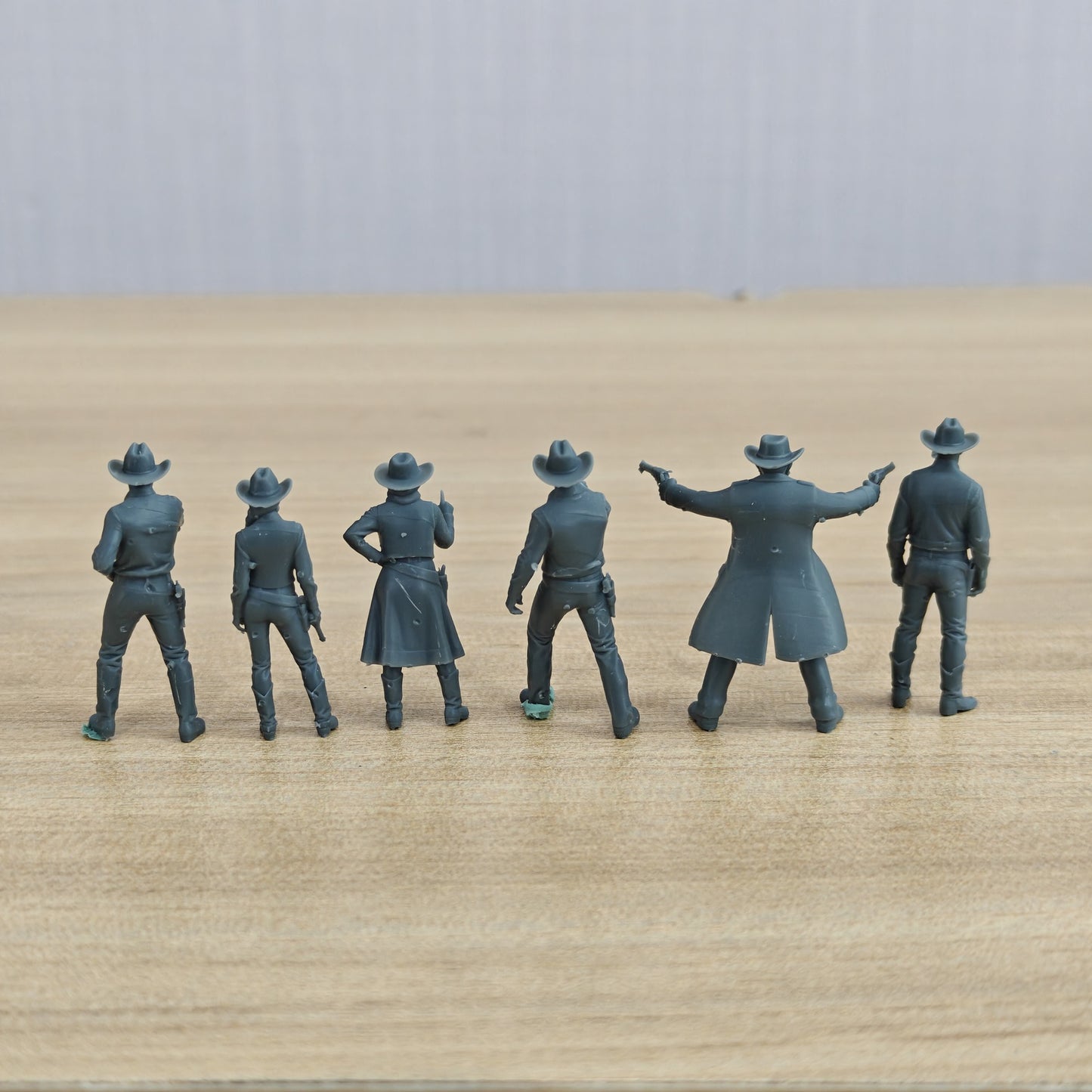MRY-SFW LYTR1339 American Western Cowboy Lawman Six Person Set